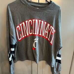 Rivalry Threads Cincinnati bearcats Gray Sweatshirt sz M